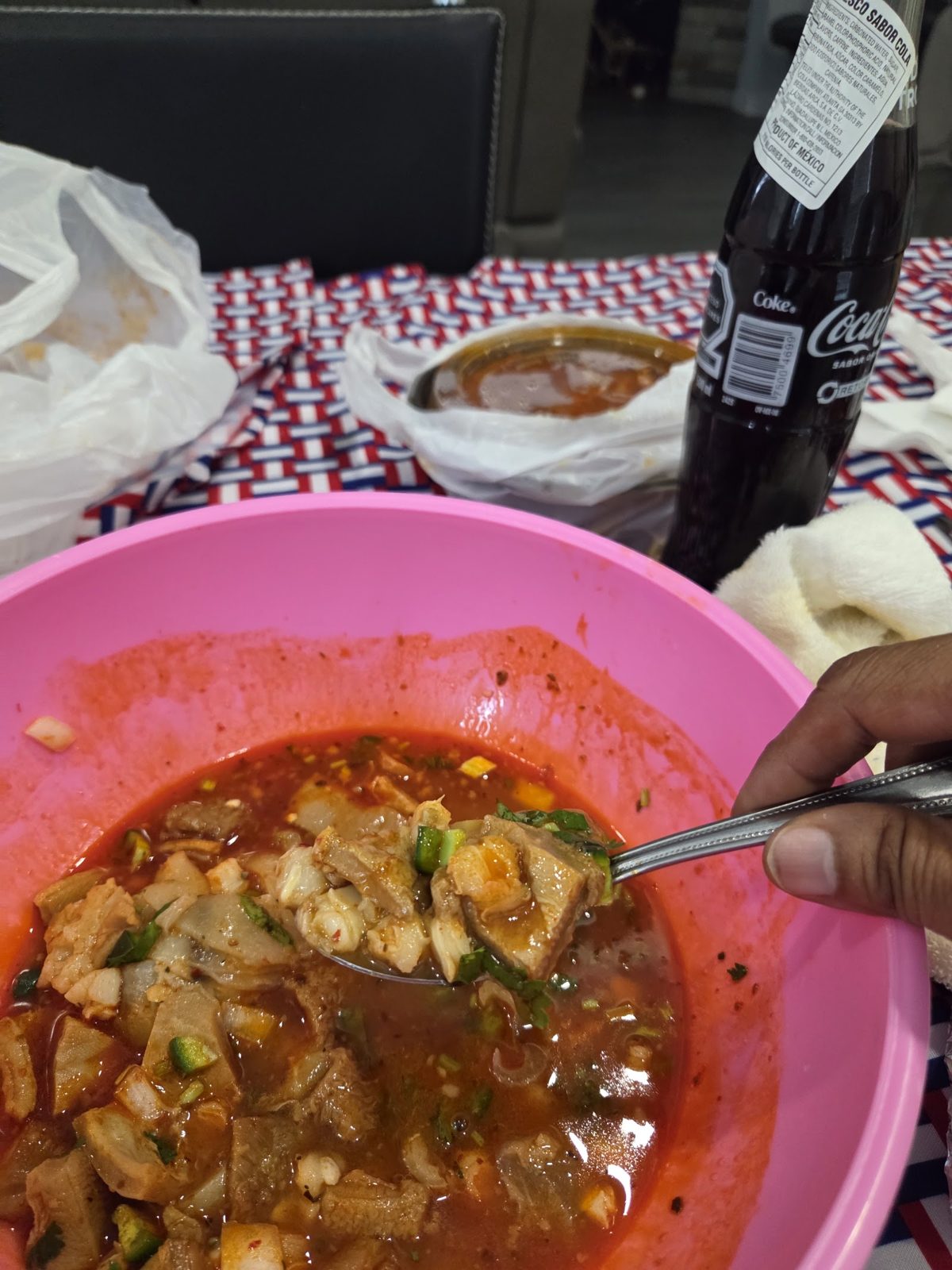 Caldo de mariscos