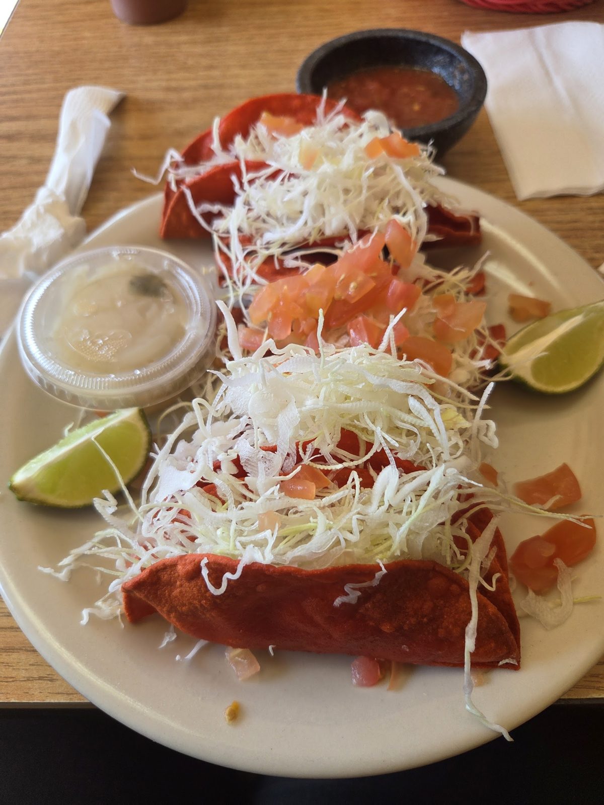 Plate with shredded cabbage